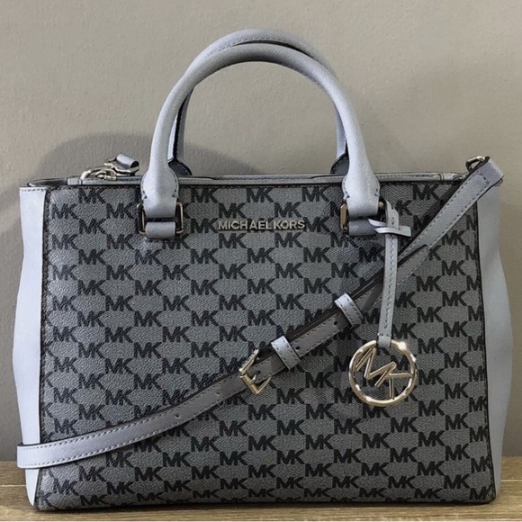 Michael Kors Kellen Black Satchel, Shoulder or Crossbody Excellent Used Cond. - Picture 1 of 13